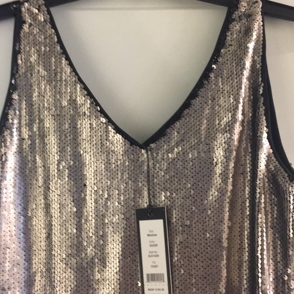 Romeo and Juliet Couture Sequined Mini Dress - Picture 3 of 5